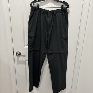 Reel Legends Pants Convertible Zip Off Legs Size L Camping Fishing Hike